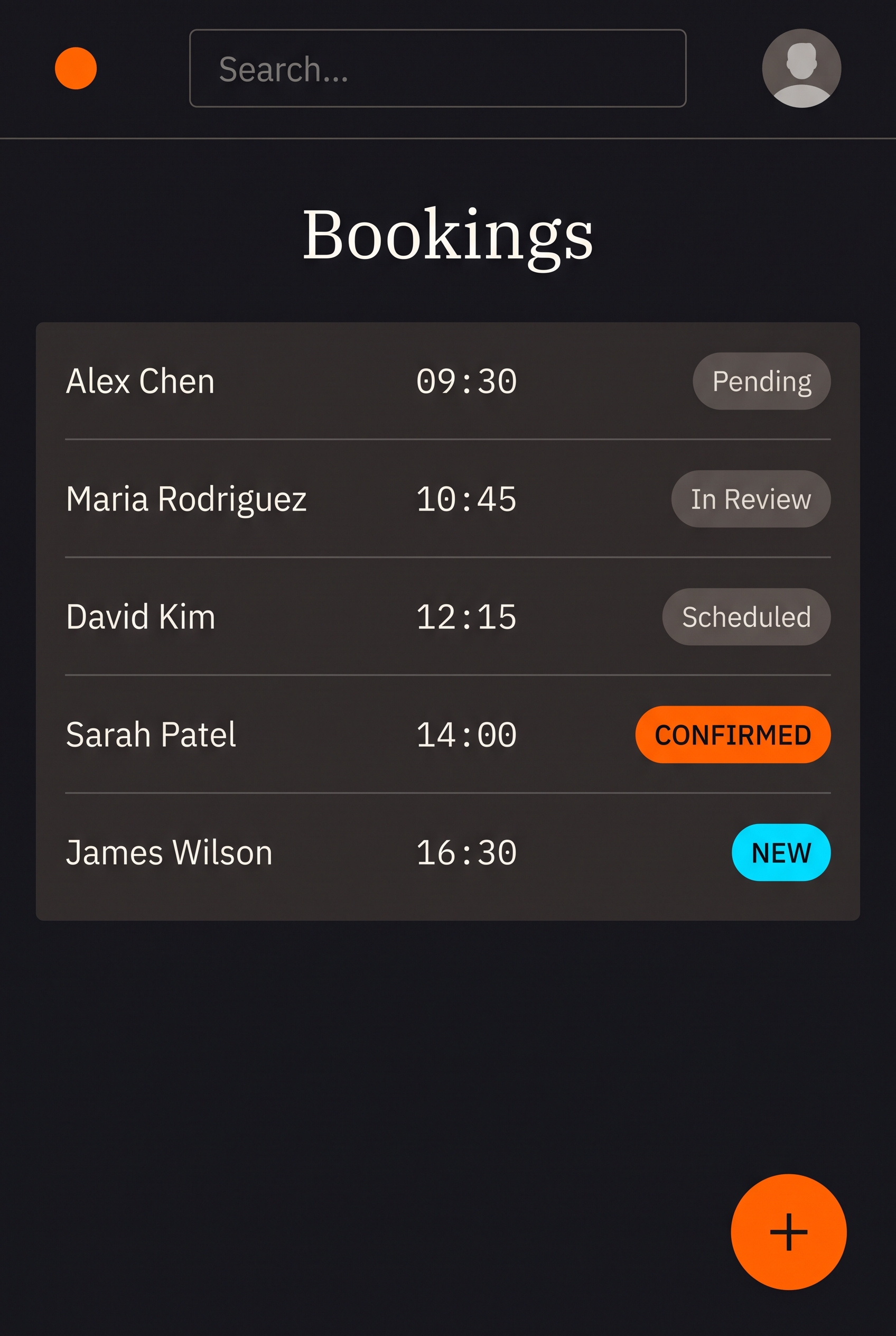 Clean web app